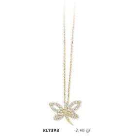 Harem Altın KLY393 14 Ayar Altın Yusufçuk Kolye