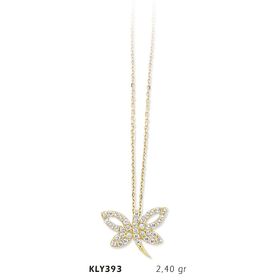 Harem Altın KLY393 14 Ayar Altın Yusufçuk Kolye