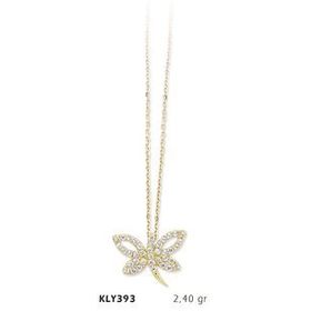 Harem Altın KLY393 14 Ayar Altın Yusufçuk Kolye