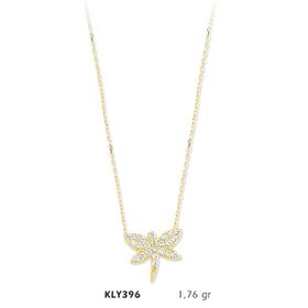 Harem Altın KLY396 14 Ayar Altın Yusufçuk Kolye