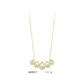 Harem Altın KLY417 14 Ayar Damla Altın Kolye