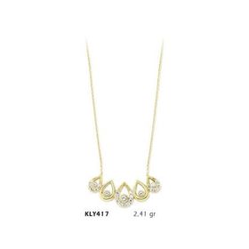 Harem Altın KLY417 14 Ayar Damla Altın Kolye