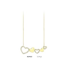 Harem Altın KLY422 14 Ayar Kalp Altın Kolye
