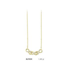 Harem Altın KLY434 14 Ayar Sonsuzluk Altın Kolye