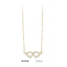 Harem Altın KLY438 14 Ayar Altın Melek Kanadı Kolye