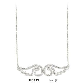 Harem Altın KLY439 14 Ayar Altın Melek Kanadı Kolye