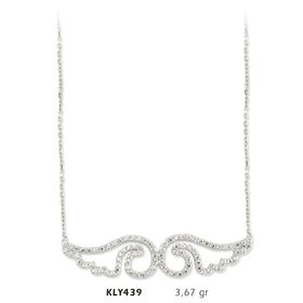 Harem Altın KLY439 14 Ayar Altın Melek Kanadı Kolye