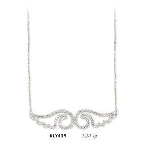 Harem Altın KLY439 14 Ayar Altın Melek Kanadı Kolye