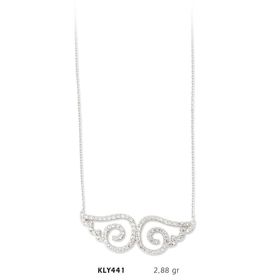 Harem Altın KLY441 14 Ayar Altın Melek Kanadı Kolye