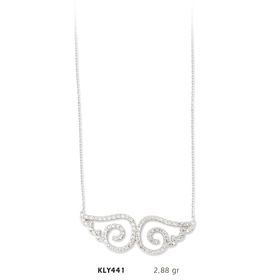 Harem Altın KLY441 14 Ayar Altın Melek Kanadı Kolye
