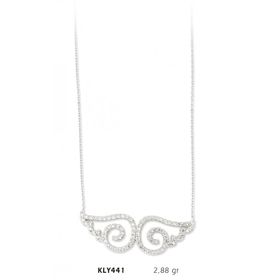 Harem Altın KLY441 14 Ayar Altın Melek Kanadı Kolye