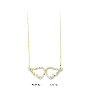 Harem Altın KLY443 14 Ayar Kelebek Altın Kolye