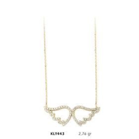 Harem Altın KLY443 14 Ayar Kelebek Altın Kolye
