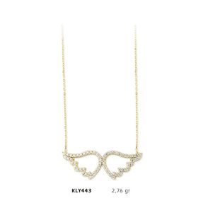 Harem Altın KLY443 14 Ayar Kelebek Altın Kolye