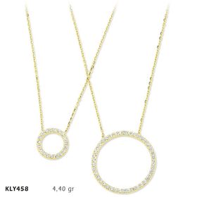 Harem Altın KLY458 14 Ayar Altın Halka Kolye