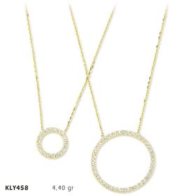 Harem Altın KLY458 14 Ayar Altın Halka Kolye