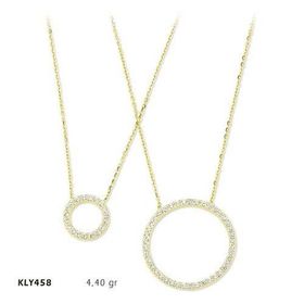 Harem Altın KLY458 14 Ayar Altın Halka Kolye