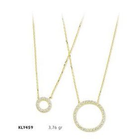 Harem Altın KLY459 14 Ayar Altın Halka Kolye