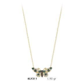 Harem Altın KLY465 14 Ayar Altın Kelebek Kolye