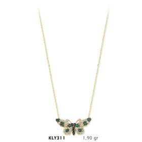 Harem Altın KLY465 14 Ayar Altın Kelebek Kolye