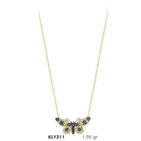 Harem Altın KLY465 14 Ayar Altın Kelebek Kolye