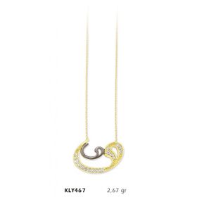 Harem Altın KLY467 14 Ayar Altın Vav Kolye