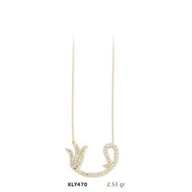 Harem Altın KLY470 14 Ayar Altın Vav Kolye