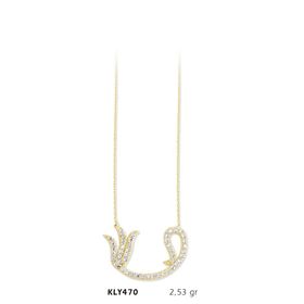 Harem Altın KLY470 14 Ayar Altın Vav Kolye