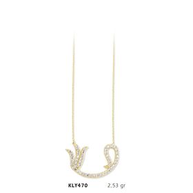 Harem Altın KLY470 14 Ayar Altın Vav Kolye
