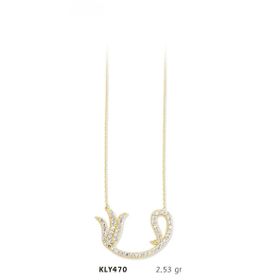 Harem Altın KLY470 14 Ayar Altın Vav Kolye