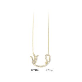 Harem Altın KLY470 14 Ayar Altın Vav Kolye