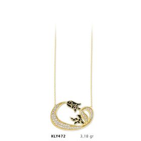 Harem Altın KLY472 14 Ayar Altın Vav Kolye