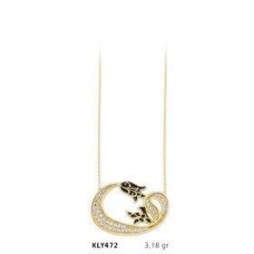 Harem Altın KLY472 14 Ayar Altın Vav Kolye