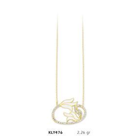 Harem Altın KLY476 14 Ayar Altın Vav Kolye