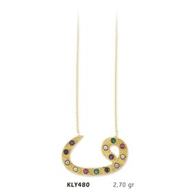 Harem Altın KLY480 14 Ayar Altın Vav Kolye