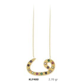 Harem Altın KLY480 14 Ayar Altın Vav Kolye