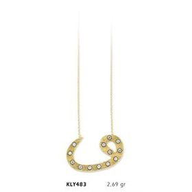 Harem Altın KLY483 14 Ayar Altın Vav Kolye
