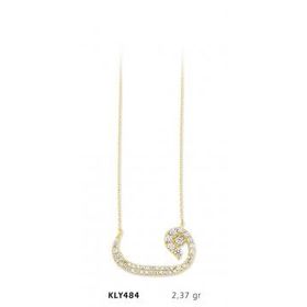 Harem Altın KLY484 14 Ayar Altın Vav Kolye