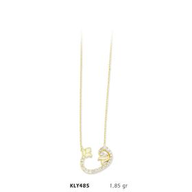 Harem Altın KLY485 14 Ayar Altın Vav Kolye