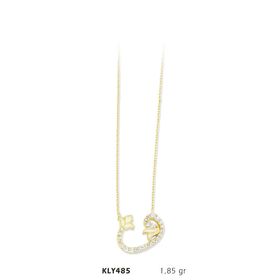 Harem Altın KLY485 14 Ayar Altın Vav Kolye