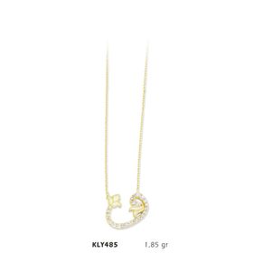 Harem Altın KLY485 14 Ayar Altın Vav Kolye