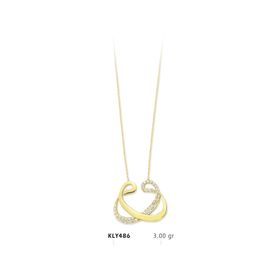 Harem Altın KLY486 14 Ayar Altın Vav Kolye