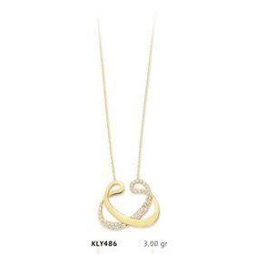 Harem Altın KLY486 14 Ayar Altın Vav Kolye