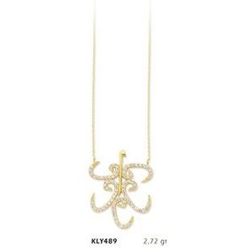 Harem Altın KLY489 14 Ayar Altın Vav Kolye