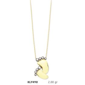 Harem Altın KLY490 14 Ayar Bebek Ayağı Altın Kolye