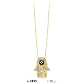 Harem Altın KLY493 14 Ayar Altın Fatma Eli Kolye