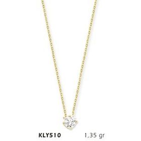 Harem Altın KLY510 14 Ayar Altın Tektaş Kolye