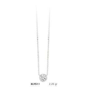 Harem Altın KLY511 14 Ayar Altın Tektaş Kolye