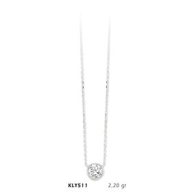 Harem Altın KLY511 14 Ayar Altın Tektaş Kolye