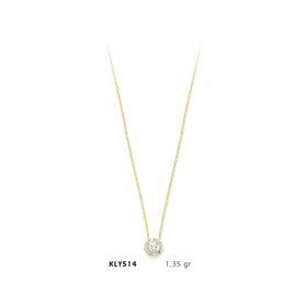Harem Altın KLY514 14 Ayar Altın Top Kolye